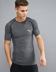 Серая футболка Puma Running Evoknit 59063201 - Серый