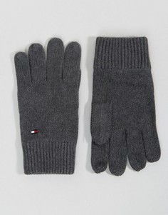 Перчатки с добавлением кашемира Tommy Hilfiger - Серый