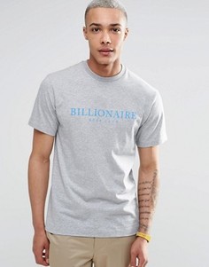 Футболка с крупным логотипом Billionaire Boys Club - Серый