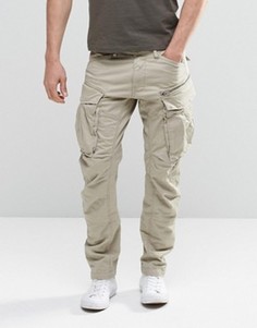 Суженные брюки карго с молниями G-Star Rovic 3D - Бежевый