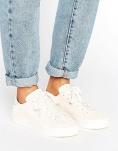 Бежевые кроссовки adidas Originals Court Vantage - Коричневый