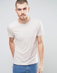 Футболка в полоску Selected Homme - Розовый