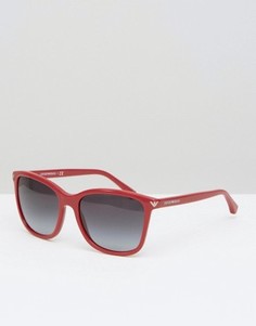 Солнцезащитные очки Emporio Armani - Красный