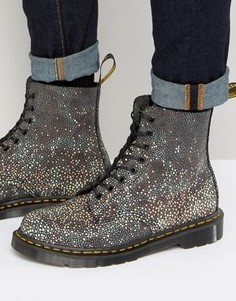 Ботинки с 8 парами люверсов Dr Martens Made In England Pascal - Черный