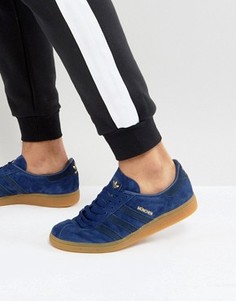 Синие кроссовки adidas Originals Munchen BB5294 - Синий