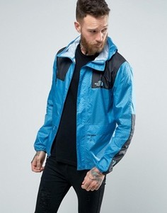 Голубая куртка с капюшоном The North Face 1985 - Синий