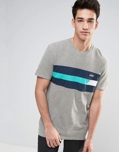 Серая футболка Vans Ninety Three VA316P02F - Серый