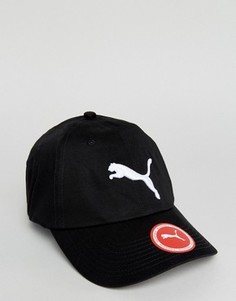 Черная бейсболка с логотипом Puma - Черный