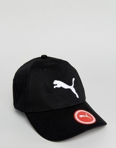 Черная бейсболка с логотипом Puma - Черный