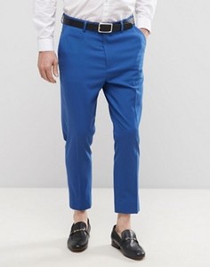 Синие зауженные брюки ASOS - Синий