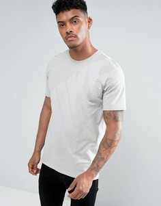 Серая футболка с большим логотипом Nike 897143-042 - Серый