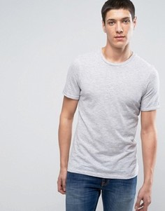 Премиум-футболка в полоску Jack & Jones - Серый