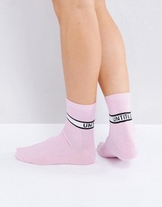 Носки ASOS Untitled - Фиолетовый