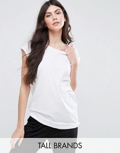 Футболка бойфренда New Look Tall - Белый