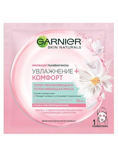 Тканевые маски и патчи Garnier