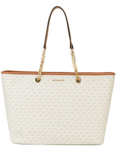 сумка-тоут с монограмным принтом Michael Michael Kors