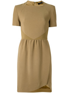 round neck pleated dress Gloria Coelho