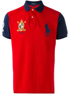 рубашка-поло с вышитым логотипом Polo Ralph Lauren