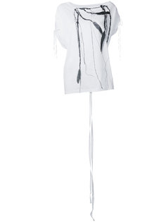 футболка с принтом Ann Demeulemeester