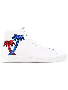 palm tree hi-top sneakers Marc Jacobs
