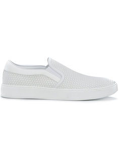embossed slip on sneakers Dior Homme