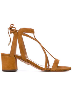 босоножки с завязками Aquazzura