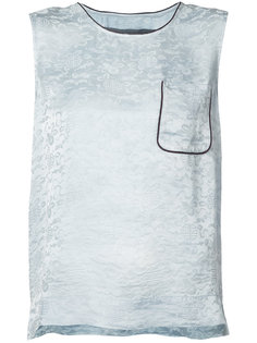 chest pocket vest Raquel Allegra