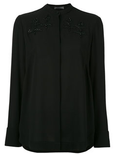 блузка с вышивкой Alexander McQueen
