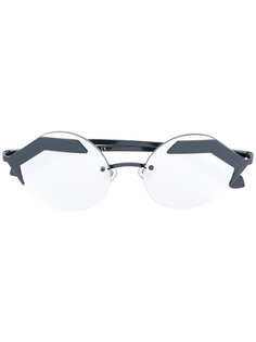 round framed sunglasses Bulgari