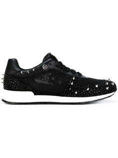 srtudded lace-up sneakers Philipp Plein