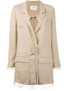 belted safari jacket Nanushka