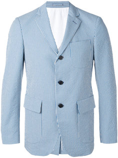 полосатый пиджак Wooster + Lardini