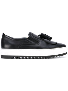 броги на платформе Salvatore Ferragamo