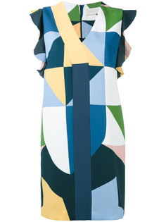 платье-шифт с геометрическим принтом Pardens