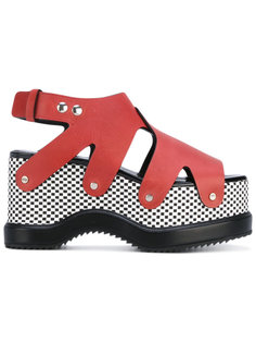 patterned platform sole sandals Proenza Schouler