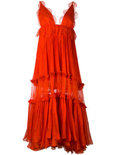 Mousseline maxi dress Maria Lucia Hohan
