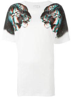 футболка с принтом тигров Marcelo Burlon County Of Milan