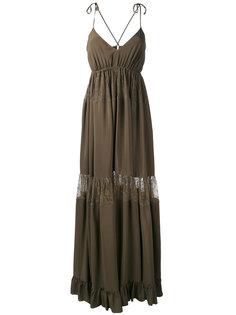 lace insert maxi dress Nº21
