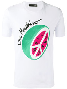 футболка с принтом Love Moschino