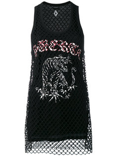 сетчатая майка с принтом  Marcelo Burlon County Of Milan