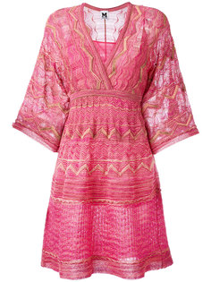 платье с V-образным вырезом M Missoni