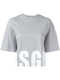 logo T-shirt MSGM