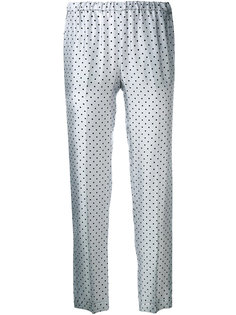 polka dot trousers Alberto Biani