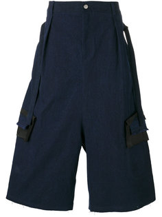 drop-crotch cropped trousers Damir Doma