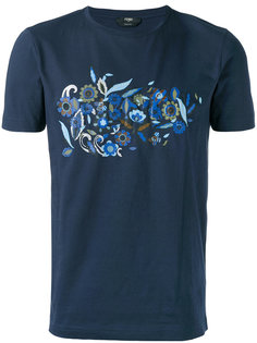 floral print T-shirt Fendi