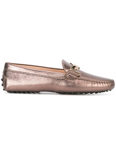 лоферы с двойной вставкой T Tods Tod`S