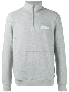 high neck sweatshirt  Stussy