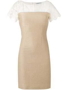 платье с кружевной панелью Blumarine