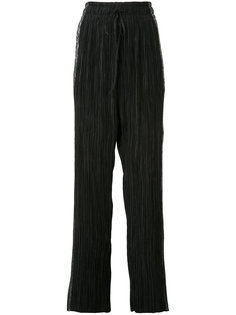 metallic stripe trousers Haider Ackermann
