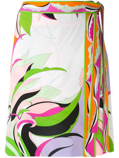 colour-block printed skirt Emilio Pucci